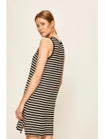 Dámská noční košile YI3322403-055 černobílá - DKNY