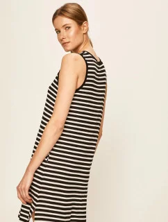 Dámská noční košile YI3322403-055 černobílá - DKNY