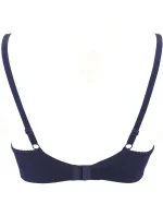 Dámská podprsenka V-9341 Tmavě modrá vzor - Axami