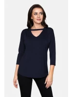 Dámská halenka Alexa Tmavě modrá - Babell Dámská halenka Alexa Tmavě modrá - Babell