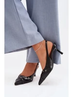 Sandály na podpatku  model 225227 Step in style