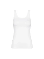 Dámské tílko Sense Of Cotton Tank Top - WHITE - bílé 0003 - TRIUMPH Dámské tílko Sense Of Cotton Tank Top - WHITE - bílé 0003 - TRIUMPH
