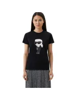 Karl Lagerfeld Ikonik Tričko W 230W1700 Karl Lagerfeld Ikonik Tričko W 230W1700