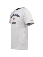 Geographical Norway Jassier 254 M SY1361H/GN-Síťované šedé tričko