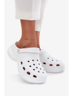 Dámské Pěnové Pantofle Na Masivní Podešvi Big Star RR274A119 Bílé