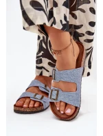 Pantofle model 216121 Step in style Pantofle model 216121 Step in style