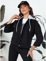 ASFA dámská džínová bunda černá FashionStreet TY4316