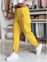 Dámské pytlovité kalhoty GOTRENDI hořčicové FashionStreet UY2527