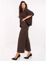 Kalhoty IT SP FL9068.96 tmavě hnědé