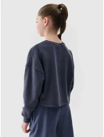 Dívčí cropped mikina 4F