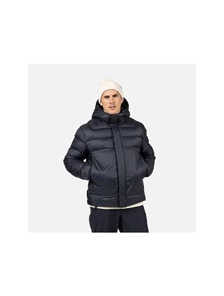Pánská bunda ROSSIGNOL Aretu Down Hoodie Jkt, černá