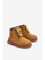 Dětské podšité boty trapery Camel Walter Dětské podšité boty trapery Camel Walter