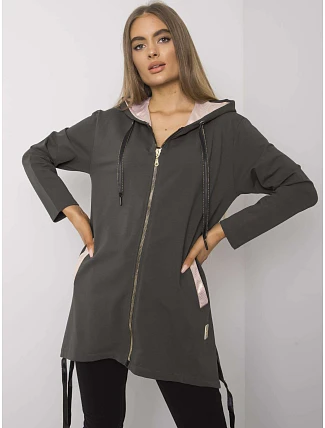 Mikina RV BL 4899.23P, tmavě khaki Mikina RV BL 4899.23P, tmavě khaki