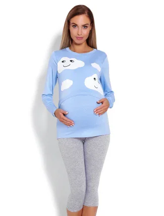 Těhotenská pyžama model 122955 PeeKaBoo