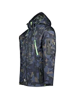 Pánská tmavě modrá softshellová bunda Geographical Norway Techno (WU4549H-GN-NAVY-GREEN) Pánská tmavě modrá softshellová bunda Geographical Norway Techno (WU4549H-GN-NAVY-GREEN)