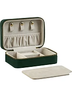 BagBase BG 710 Sametové cestovní pouzdro na šperky 52.0710 dark emerald