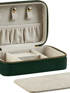 BagBase BG 710 Sametové cestovní pouzdro na šperky 52.0710 dark emerald