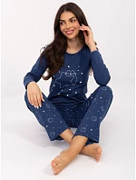 Dámské pyžamo DU PI FP 005.61 modré - FPrice