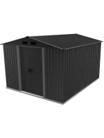 KOVOVÝ ZAHRADNÍ DOMEK NA NÁŘADÍ 312X257X202CM KOVOVÝ ZAHRADNÍ DOMEK NA NÁŘADÍ 312X257X202CM