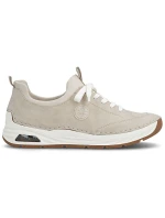 Dámské pohodlné béžové boty Rieker 44562-62 Dámské pohodlné béžové boty Rieker 44562-62