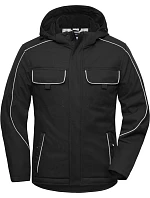 Daiber JN 886 Pracovní softshellová polstrovaná bunda - Solid 02.0886 black Daiber JN 886 Pracovní softshellová polstrovaná bunda - Solid 02.0886 black