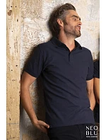 NEOBLU Owen Men Pánské piqué polo 24.3188 soft grey NEOBLU Owen Men Pánské piqué polo 24.3188 soft grey