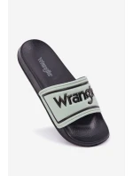 Pánské Pantofle WRANGLER AVERELL SLIDER MEN LOW 20251042.52D Světle Zelené Pánské Pantofle WRANGLER AVERELL SLIDER MEN LOW 20251042.52D Světle Zelené