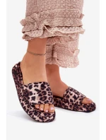 Dámské Pantofle Na Platformě Panterka Dovasse