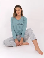 Pyžamo DU PI FP 003.99P mint Pyžamo DU PI FP 003.99P mint
