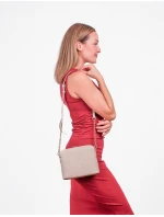 Dámská kabelka Vuch Mini Fossy Suede Creme