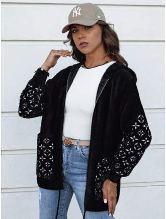 Dámská přechodná bunda z alpaky WINONA černá FashionStreet NY0667