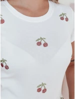 Dámské tričko CHERRYDUST cherry white FashionStreet RY2853