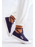 Klasické dámské tenisky BIG STAR JJ274494 námořnická modrá