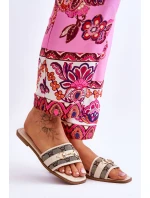 Klasické ploché podpatky Béžové Marlene