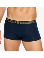 Boxerky Nosh 39781-MLC Zelená a tmavě modrá - Henderson Boxerky Nosh 39781-MLC Zelená a tmavě modrá - Henderson