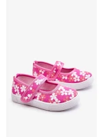 Dětské balerínky v květech růžove Noah Dětské balerínky v květech růžove Noah