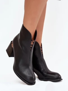 Boty na podpatku model 217727 Step in style