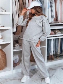 Dámská máslová souprava DRESOVA světle šedá FashionStreet AY1123