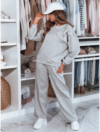 Dámská máslová souprava DRESOVA světle šedá FashionStreet AY1123