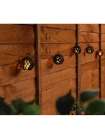 SOLÁRNÍ LAMPA FIREBALLS 7CM 5KS