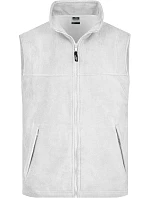 Daiber JN 45 Fleecová vesta 02.0045 white Daiber JN 45 Fleecová vesta 02.0045 white