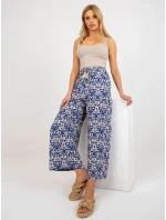 Kalhoty D73770R62237A tmavě modré