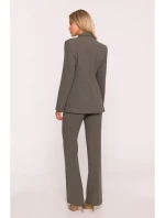 S417 Blejzr s laclem - khaki barva S417 Blejzr s laclem - khaki barva