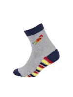 Chlapecké vzorované ponožky Wola W44.P01 U44.P01 33-38