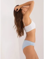 Spodky BR MT 11444 4 bílé a modré