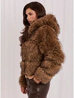 Bunda MBM KR 25 71.98P hnědá Bunda MBM KR 25 71.98P hnědá