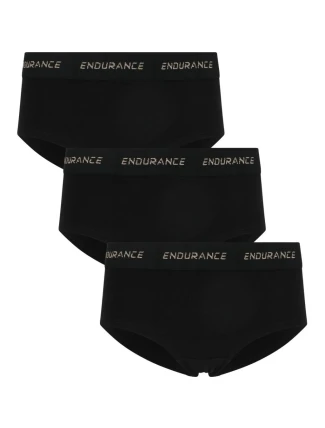 Dívčí kalhotky Endurance Vickers Jr. Hipster 3-Pack