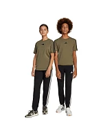 Černé dětské kalhoty adidas Essentials JJ3540