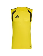 Pánské tričko adidas Tiro 26 Competition Sleeveless Jersey, žluté, KA7615 Pánské tričko adidas Tiro 26 Competition Sleeveless Jersey, žluté, KA7615