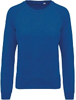 Kariban K 481 Dámská raglánová mikina z bio bavlny 20.K481 ocean blue heather